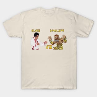 Elvis vs Dhalsim Street Fighter T-Shirt